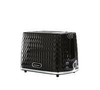 DAEWOO Argyle Collection SDA1774 2-Slice Toaster - Black, Black