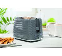 DAEWOO ARGYLE 2 SLICE TOASTER GREY