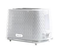 Daewoo SDA1781GE ARGYLE 2 Slice Patterned Toaster White
