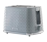 Daewoo Argyle 2 Slice Toaster With Defrost, Reheat & Cancel Functions 800W Grey