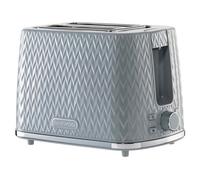 Daewoo Argyle Collection, Toaster 2 Slice With Defrost, Reheat And Browning Control To Use At Your Convenience, While The Removable Crumb Tray Makes Cleaning Quick, Grey