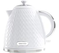 Daewoo Argyle Collection, 1.7L, Electric Kettle with Removable Lid and Filter fo