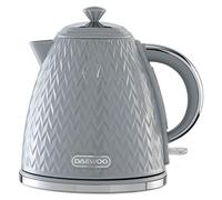 DAEWOO ARGYLE 1.7L 3KW JUG KETTLE RAPID BOIL GREY