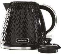 DAEWOO ARGYLE 1.7L 3KW JUG KETTLE RAPID BOIL BLACK