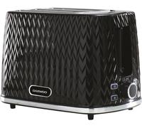 DAEWOO Argyle Collection SDA1774 2-Slice Toaster - Black, Black