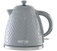 DAEWOO ARGYLE 1.7L 3KW JUG KETTLE RAPID BOIL GREY