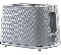 DAEWOO Argyle Collection SDA1821 2-Slice Toaster - Grey, Silver/Grey