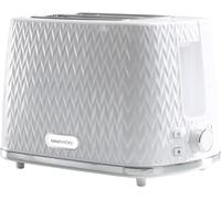 Daewoo Argyle Collection, Toaster 2 Slice with Defrost, Reheat and Browning Cont