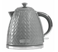 Daewoo Argyle Jug Kettle 1.7L Rapid Boil Textured Grey Cordless