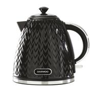 DAEWOO ARGYLE 1.7L 3KW JUG KETTLE RAPID BOIL BLACK