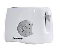 Daewoo Balmoral 2 Slice Toaster Electronic Timer Dial Plastic 800W White SDA1711