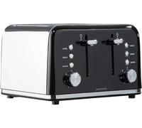 Daewoo Black 4 Slice Toaster
