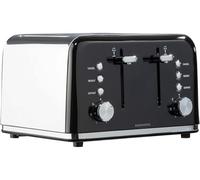 Daewoo Black 4 Slice Toaster