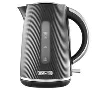 Daewoo Black Argyle 1.7L Jug Kettle