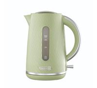 Daewoo Cascade 1.7L Electric Jug Kettle Sage Ribbed Texture Design SDA2774GE