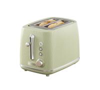 Daewoo Cascade 2 Slice Toaster, Textured, Wide Slots, Sage Green - SDA2777GE