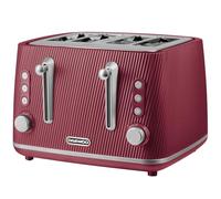 DAEWOO Cascade SDA2781GE 4-Slice Toaster - Ruby, Pink,Red