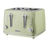 Daewoo Cascade 4 Slice Toaster - Sage Green