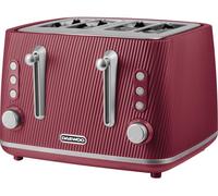 DAEWOO Cascade SDA2781GE 4-Slice Toaster - Ruby, Red,Pink