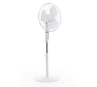 Daewoo COL1648GE 16 Inch Pedestal Fan in White 3 Speeds Round Base