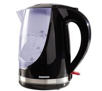 Daewoo SDA1666GE 1.7L Colour Changing Kettle - Black