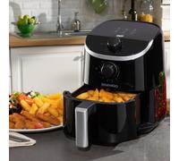 Daewoo Compact Air Fryer 2 Litre Mini Space Saving Energy Efficient Adjustable Thermostat