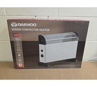 Daewoo Convector Heater 2000W-3 Heat Settings Free Standing Thermostat Control [EEK: A]