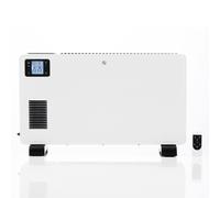 Daewoo Convector Heater With Turbo Fan & Timer LCD - White, 2.3KW With Remote [EEK: A]