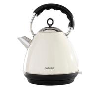 Daewoo Cream Kensington 1.7L Pyramid Kettle