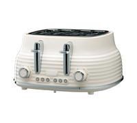 Daewoo Cream Sienna 4 Slice Toaster