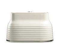 Daewoo Cream Sienna Steel Bread Bin