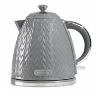 Daewoo Dark Grey Argyle 1.7L Jug Kettle