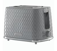 Daewoo Dark Grey Argyle 2 Slice Toaster