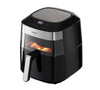 Daewoo Digital Air Fryer, Healthy Living, Bake, Roast, Grill, Dehydrate With Viewing Window, Rapid Air Circulation, 60 Minute Timer, Non-Slip Feet, Cooking Pre-Sets, Adjustable Thermostat, 7 Litres