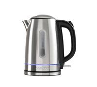 Daewoo Edinburgh Cordless Kettle Rapid Boil 3Kw 1.7 Litre Silver In Metallic Silver Metallic Silver One Size