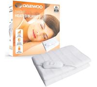 Daewoo Electric Heated Blanket Single 127 x 165 cm
