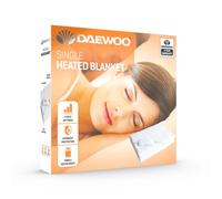 Daewoo Electric Heated Blanket Single 127 x 165 cm