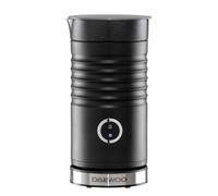 Daewoo Electric Milk Frother for Hot and Cold Milk, 4 Milk Settings, User Friendly, Easy Clean, Compact and Sleek Design, Black