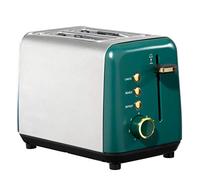 Daewoo Emerald Collection, Toaster 2 Slice, Removable Crumb Tray With Gold Accents