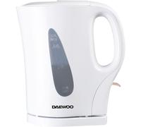 Daewoo Essentials White Plastic Kettle 1.7 Litre with LED Indicator