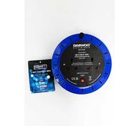 Daewoo EXT1037GED 2 Gang 5 Metre Cassette Reel Black Cable Black