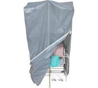 Daewoo Fast Drying Heated 3-Tier Electric Clothes Airer And Zipped Cover Set In Grey Grey One Size