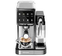 Daewoo One Touch Coffee Machine, Barista Style Espresso, Cappuccino, Latte & Americano Maker with Automatic Milk Frother, Integrated Milk Tank & Iced Coffee Function