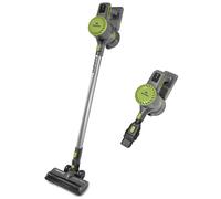 'Cyclone Freedom' Cordless Vacuum Cleaner Stick Handheld Rechargeable Bagless Silver Green Daewoo Grey One Size
