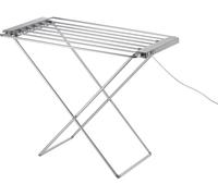Daewoo Foldable Compact Electric Heated Clothes Airer, Portable, Low Run 120W