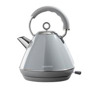 Daewoo Grey Kensington 1.7L Pyramid Kettle