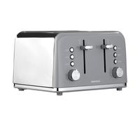 Daewoo Grey Kensington 4 Slice Toaster