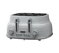 Daewoo Grey Sienna 4 Slice Toaster