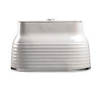 Daewoo Grey Sienna Steel Bread Bin