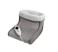 Daewoo Heated Foot Warmer with Remote Control & LED Display - 6 Heat Settings, Soft Fleece Lining, Auto Shut-Off & Overheat Protection, Removable Washable Line